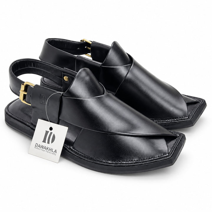 Dawakhla Slim Upturned — Black, view 1