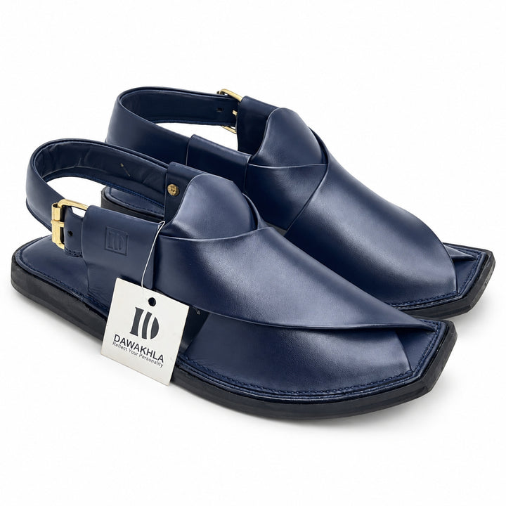Dawakhla Slim Upturned — Navy, view 1