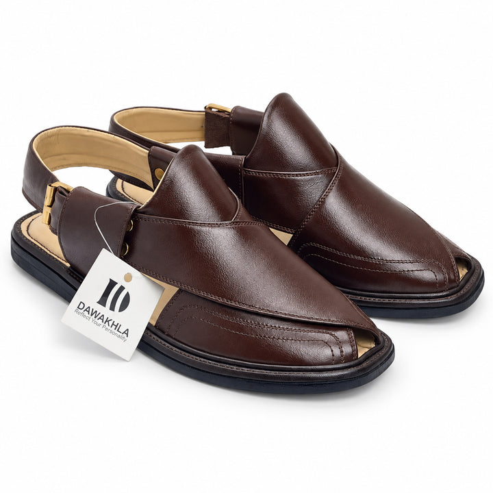 Dawakhla Classics Round — Dark brown, view 1