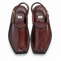 Dawakhla Slim Upturned — Dark brown, view 2