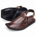Dawakhla Slim Upturned — Dark brown, view 3
